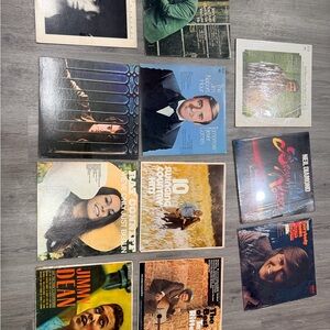 Vintage Vinyl Record -Collection lot of 11 records.